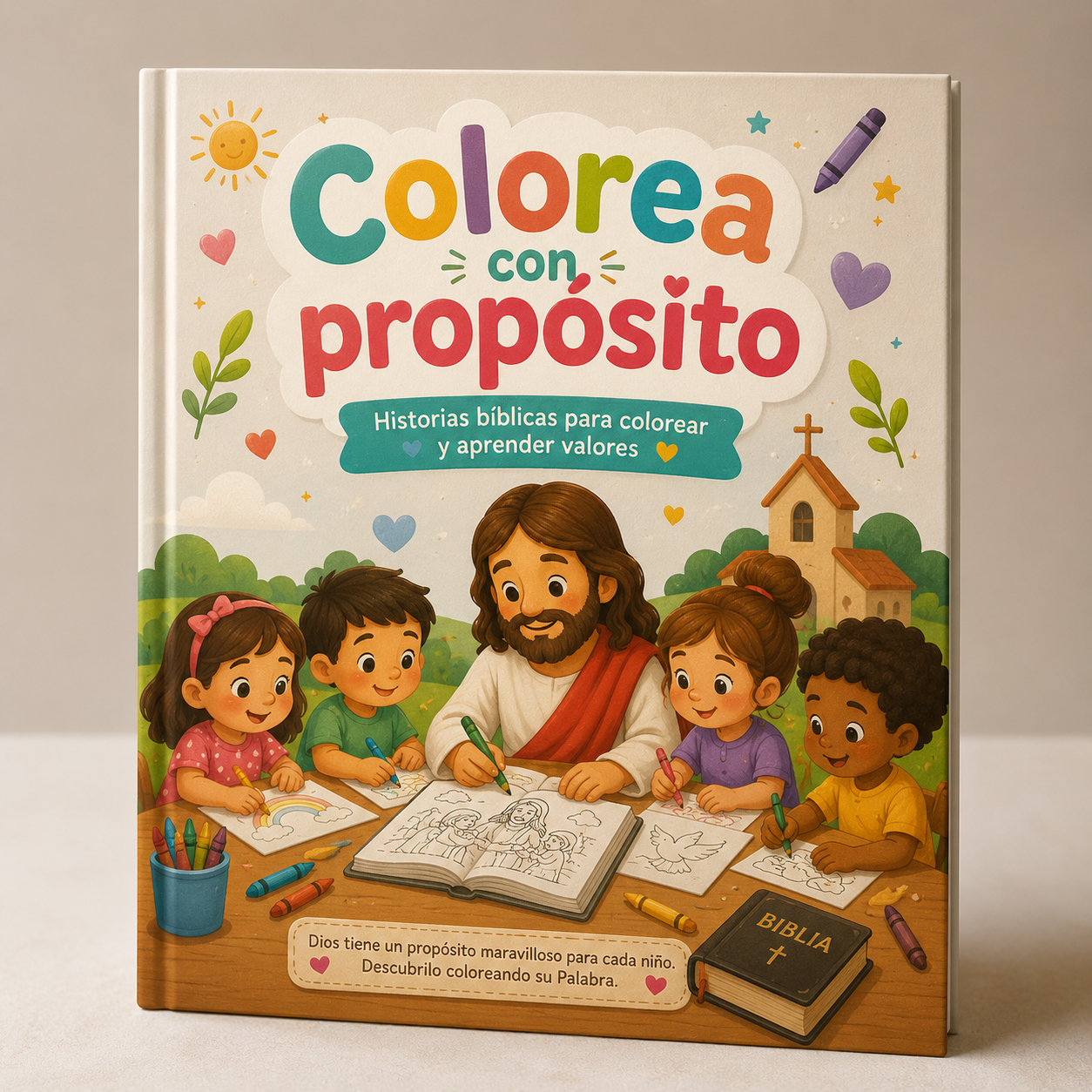 Colorea con propósito (Ebook para colorear)